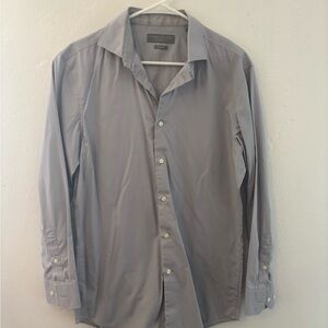 Perry Ellis Gray Dress Shirt